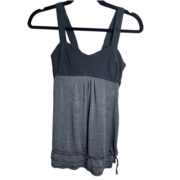 Lululemon Run: Back On Track Tank - Black, Size 4 - Picture 9 of 10